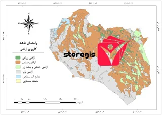 دانلود نقشه کاربری اراضی استان خراسان جنوبی