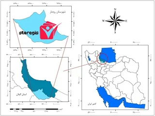 دانلود نقشه موقعیت شهرستان رودبار