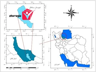 دانلود نقشه موقعیت شهرستان سیاهکل