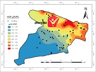 دانلود نقشه طبقات بارشی استان البرز