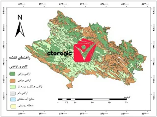 دانلود نقشه کاربری اراضی استان لرستان