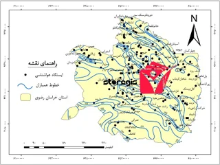 دانلود نقشه همباران استان خراسان رضوی